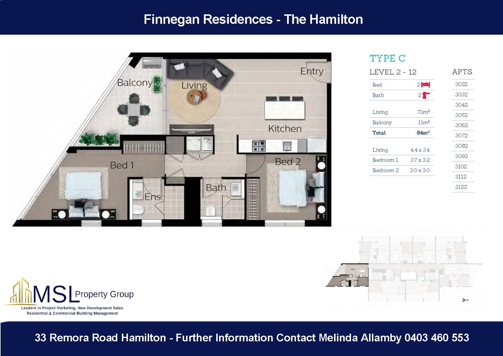 Finnegan "The Hamilton" MSL Property Group