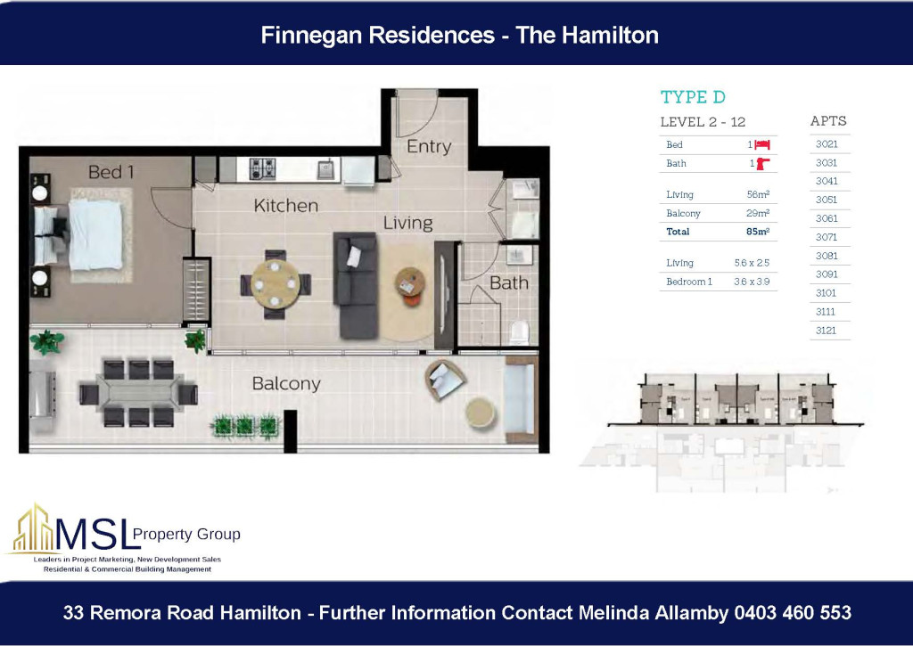 Finnegan "The Hamilton" MSL Property Group